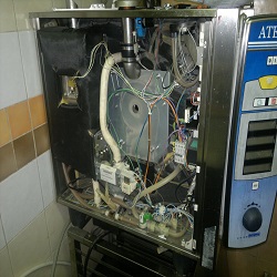 Монтаж пароконвектоматов